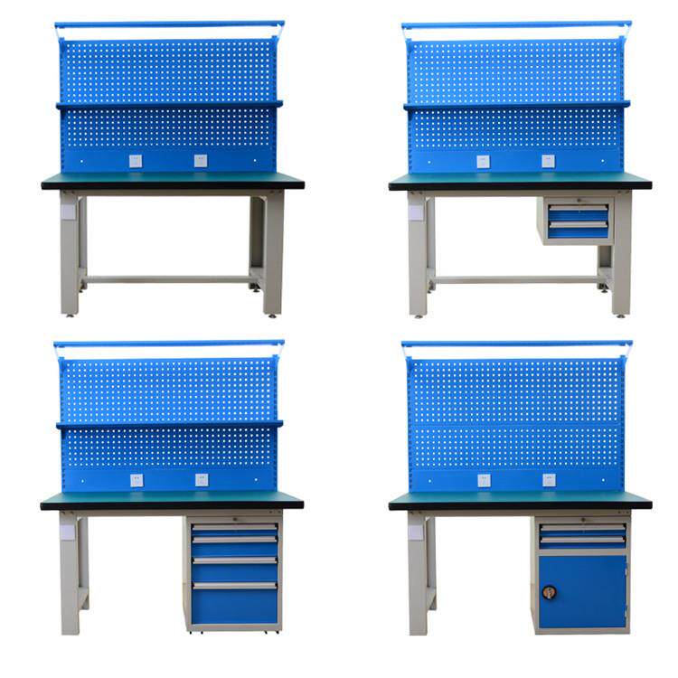 流重型钳工电台防静工作台车间维修咨询客服装配台水线检作验台带