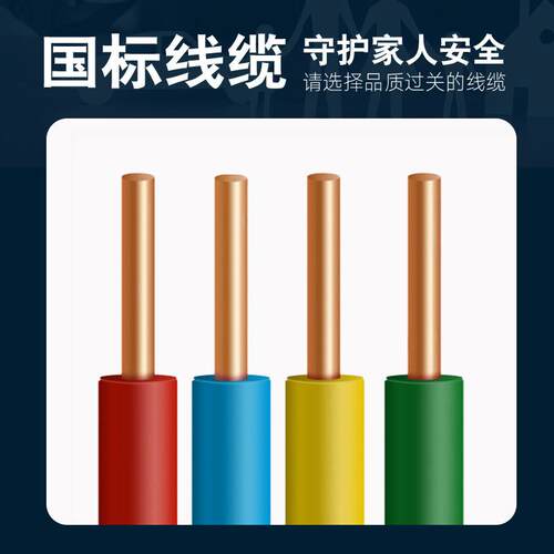 珠江花城电线ZC-BV1.5/2.5/4/6平单485支硬线用阻家燃方标国家装