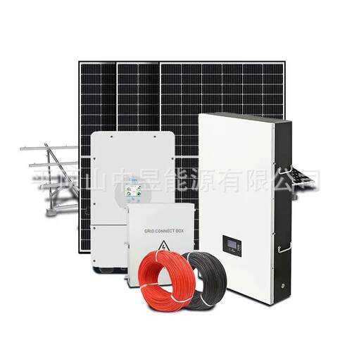 15度电锂电储能系Deye低压单相家用光储一体系统12KW并网储能系统