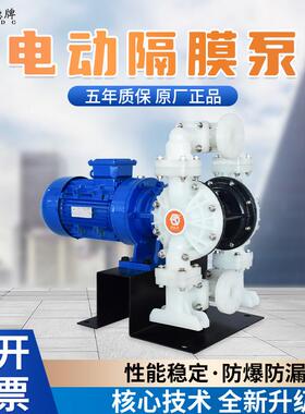 牌厂家电动隔膜泵BFD工程塑料材质隔膜泵水泵