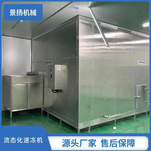 商用流态化速冻机 板栗速冻机 商用蔬菜丁西兰花马蹄丁速冻设备