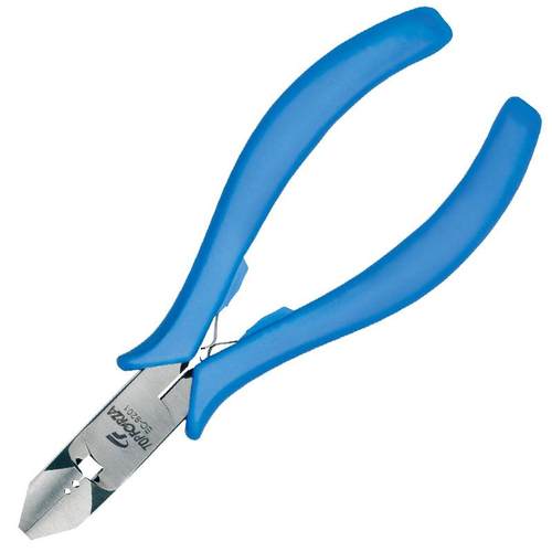 拓伏锐EC-9201斜嘴钳日式钢丝斜口钳偏口钳子钢丝钳剥线钢丝剪6”