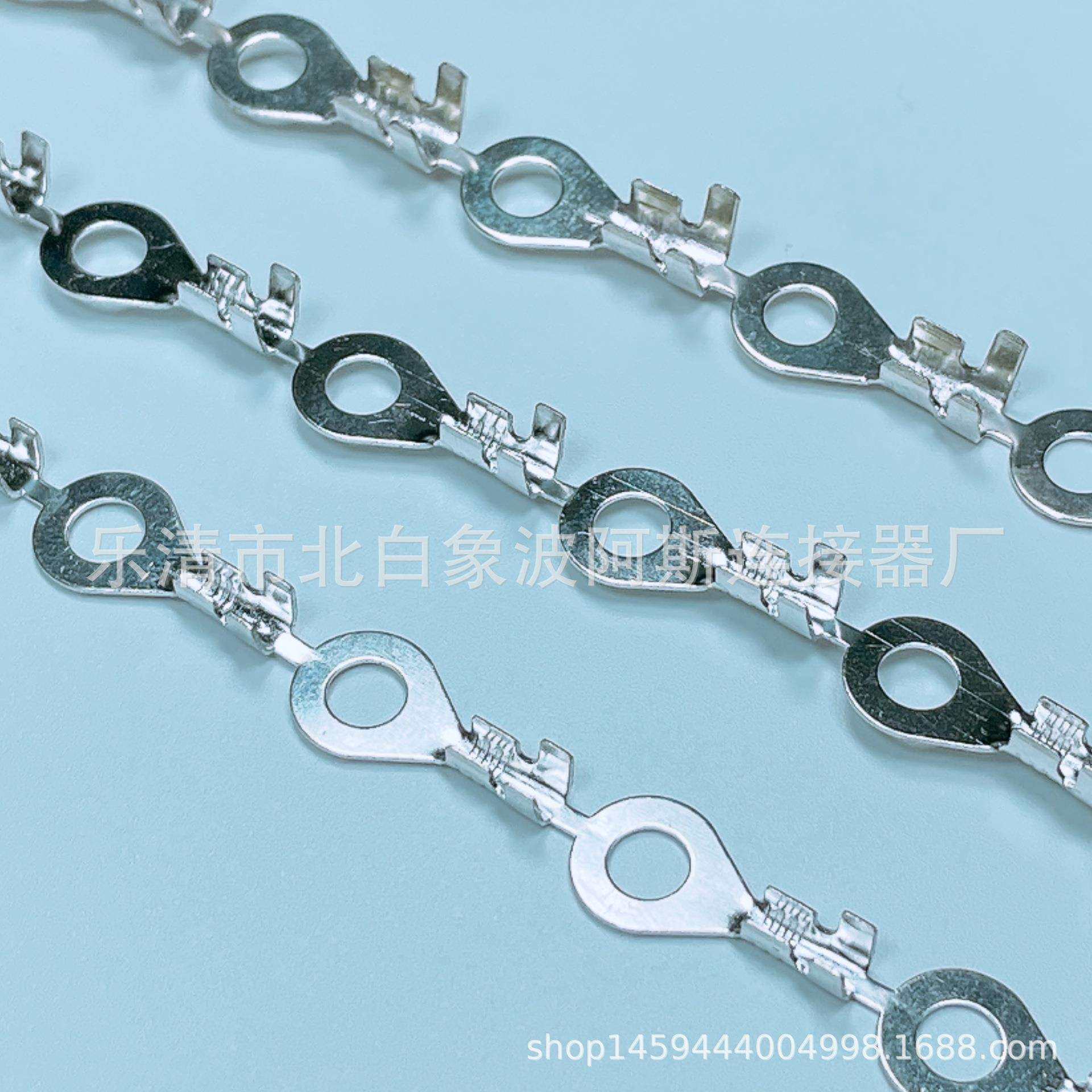 DJ431-5A/B/C接地片接线片孔式圆环端子圆形端子 O型端子6000