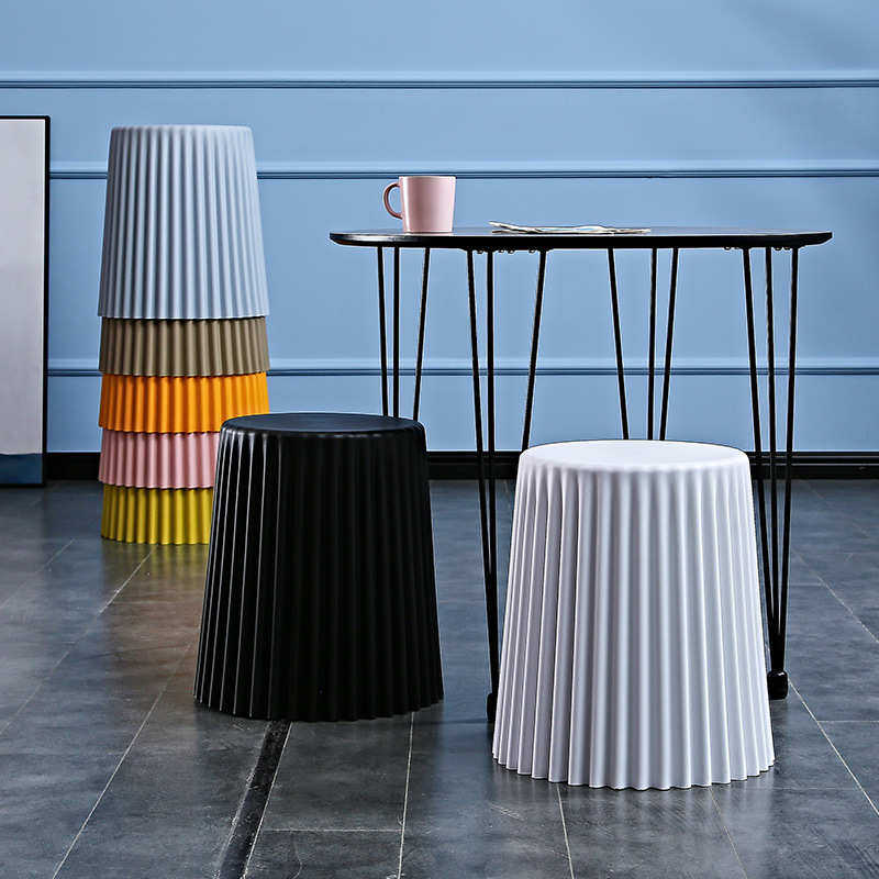 北欧创意塑料凳子加厚成人家用矮圆凳简约化妆梳妆凳客厅可移动椅,商业/办公家具,商用折叠桌椅/展业桌椅,淘宝优惠券,粉丝福利购,淘宝优惠卷