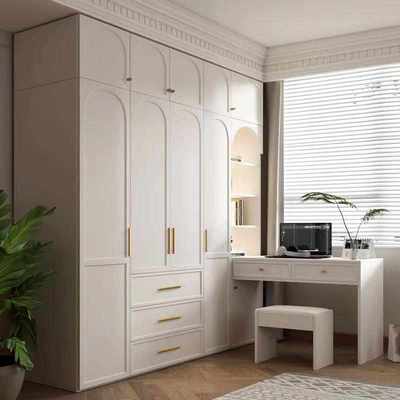 轻法式衣柜家用卧室用小户型现代简约经济型衣柜出租房用组装衣柜