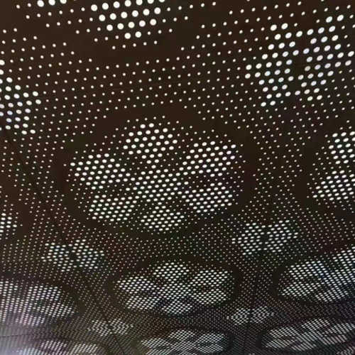 冲孔雕花幕墙铝单板铝天花吊顶门头镂空铝窗花板穿孔铝合金板厂家