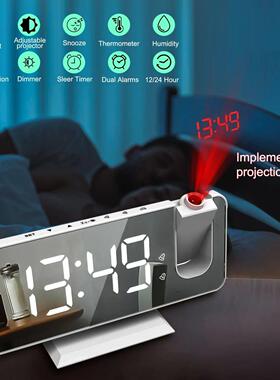 FM Radio LED Digital Smart Alarm Clock Watch Table