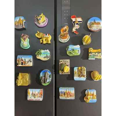 泰国旅游2024新款普吉岛冰箱贴3d创意清迈磁性贴文创装饰品伴手礼