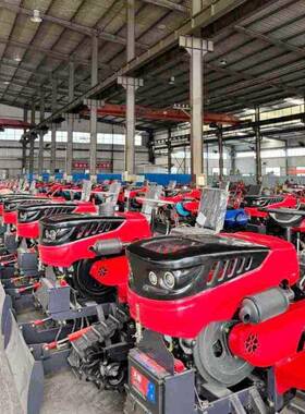 新款水旱两用履带式微耕机25马力田园管理开沟机果园旋耕机