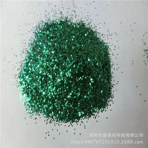 硅橡胶工艺品用耐高温四角形金银粉 六角形七彩粉 高闪亮镭射粉