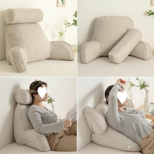 护腰靠枕可拆洗床头靠垫床上靠背软包沙发办公室座椅抱枕头单人