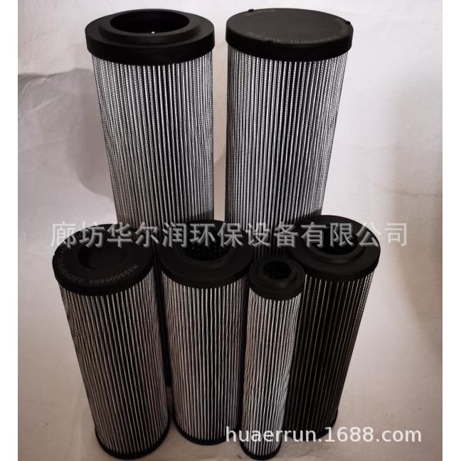 盾构机滤芯型号R928006863塑料端盖液压油滤芯使用周期持久