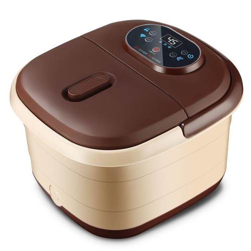 加深热泡脚桶全盆自动浴电动用足浴痕朵麦73脚盆洗脚按家摩高小腿