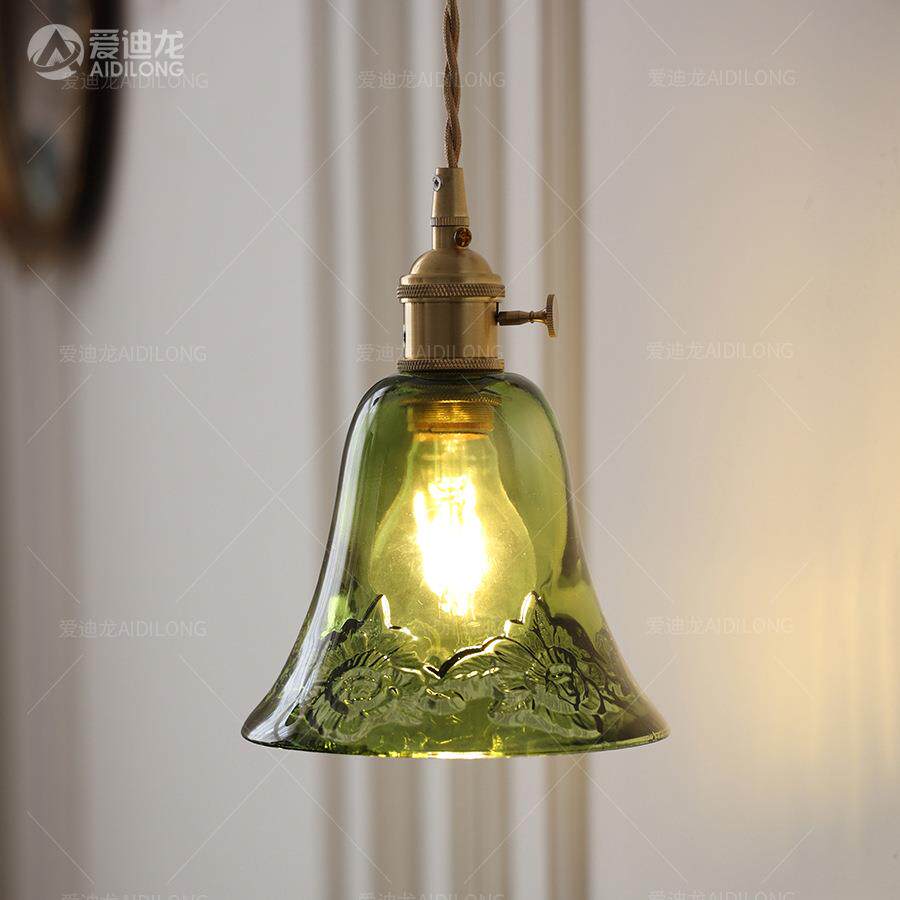 北欧轻奢餐厅吊灯个性飘窗床头灯服装店吧台创意装饰花瓶吊线壁灯