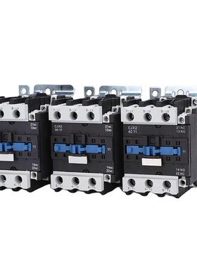 cjx2-6511交流接触器6511380v线圈220V银触点36V24V32KW接触器65A