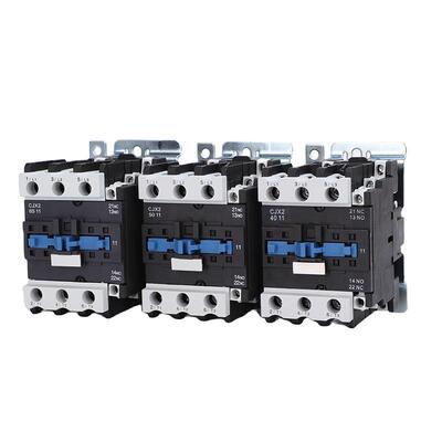 cjx2-6511交流接触器6511380v线圈220V银触点36V24V32KW接触器65A