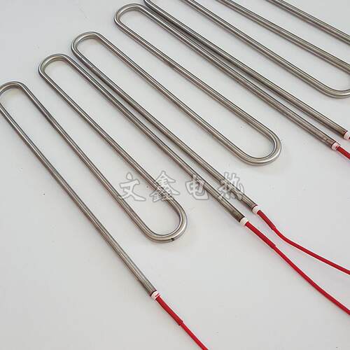 异形耐高温电热管磨具槽加热棒380V/220V M型不锈钢双头加热管