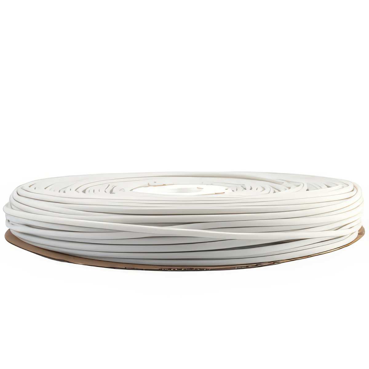 2倍收缩白色热缩套管可打印号码管电线线束标识管PE无字热缩套管