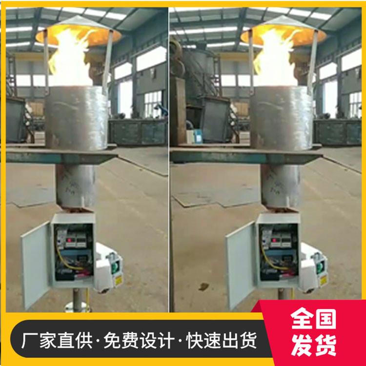 沼气燃烧火炬作用 小型沼气燃烧火炬厂家 沼气燃烧火炬控制程序