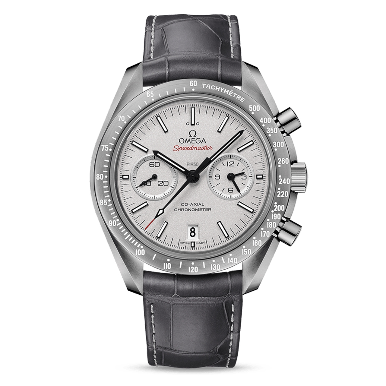 99新未使用 欧米茄超霸月之暗面皓月之灰男表311.93.44.51.99.001