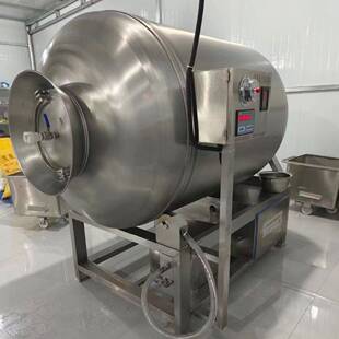 腊肉真空腌制机全自动真空滚揉机厂家货源不锈钢滚筒腌肉机