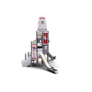 儿童游乐动力户外大型滑梯游乐不锈钢设备无幼儿园一力滑组合滑梯