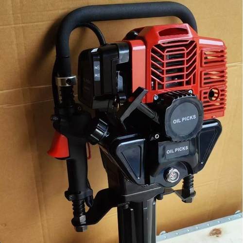 厂家便携式打桩机四冲程二冲程建筑钢管果园打桩机防汛抢险植桩机