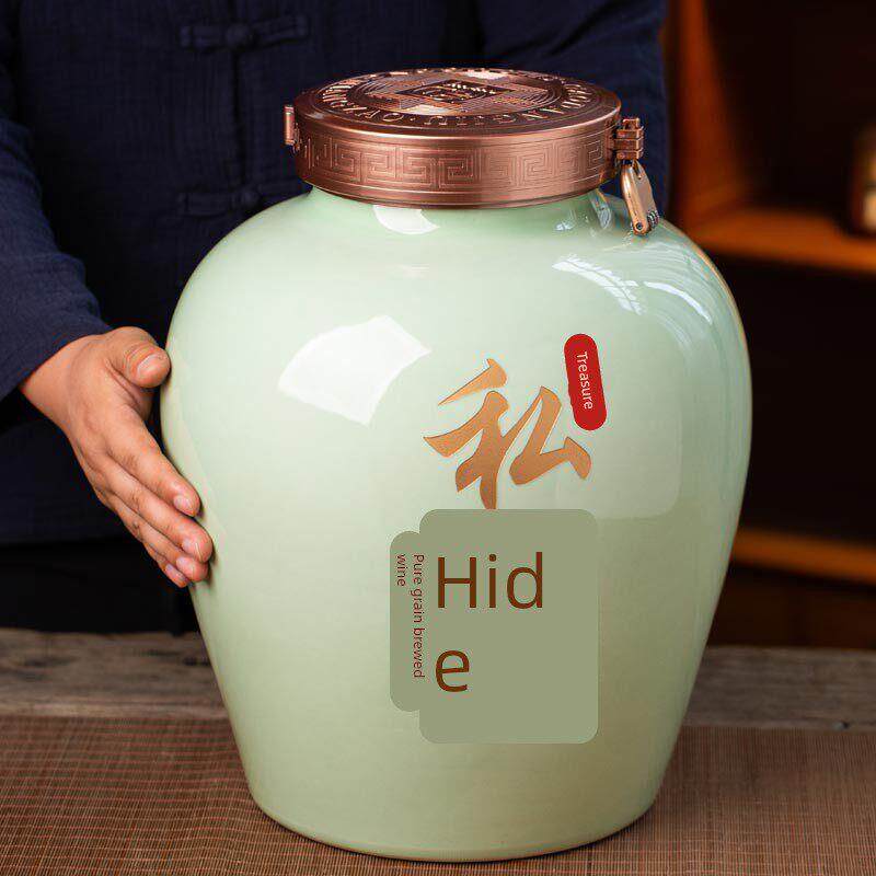 溥畔年 10/20/30/50/100/200斤装景德镇陶瓷密封酒坛家用窖藏仓储