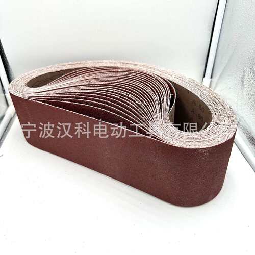 跨境新款砂带915*100砂带机砂带棕刚玉砂带厂家金属木工打磨红砂