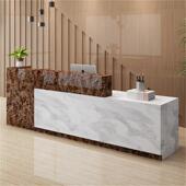 ft简约时尚 店收银台吧台桌烤漆前 接待台咨询服务台办公前台桌服装