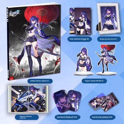 崩坏星穹铁道黄泉周边画册画集二次元礼包小卡相框立牌卡贴礼物