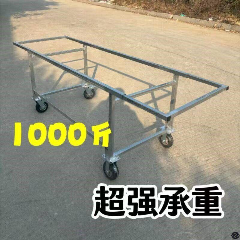 夜市摆地摊小推车多功能折叠车拆卸摊位推拉车带轮子移动地摊神器