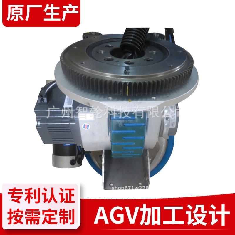 厂家供应防滑舵轮AGV行星减速机舵轮搬运机器人动力驱动轮