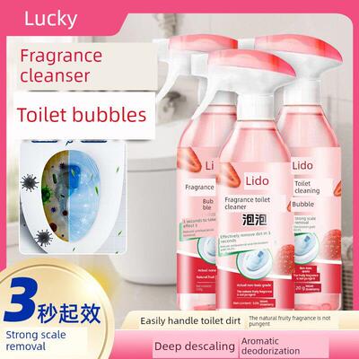 细菌除臭马桶清洁剂香味马桶多功能清洁喷雾天然除臭除垢壶刷B57
