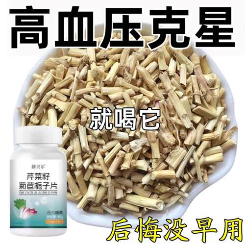 【血压高适合用】血压偏高者适用芹菜籽菊苣片头晕心悸疲惫中材