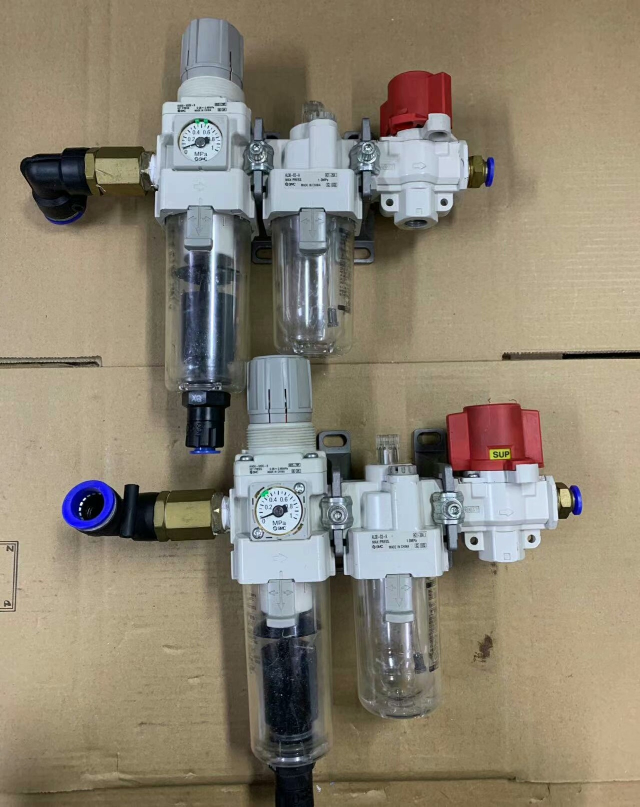 SMC三联件AW30-03DE-B➕AL30-03-A ➕V