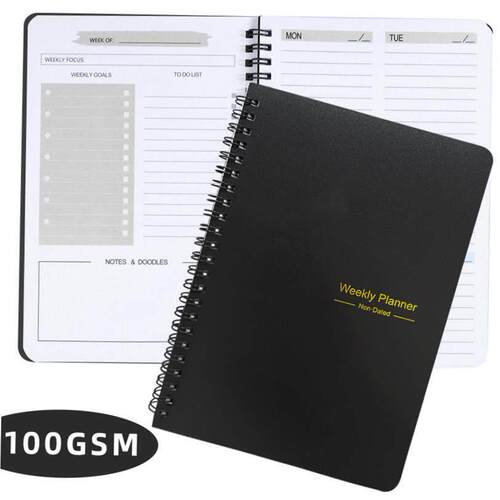 A5 Agenda Planner Notebook Diary Weekly Planner Goal Habit S