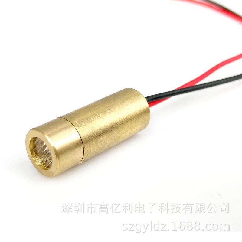 半导体激光器一字形十字线红激光模组9mm激光头激光器激光定位器