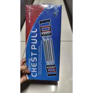 新款双林102钢0器丝弹簧拉力器扩胸锻炼胸肌背办肌家用公室健身材