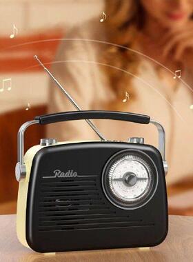 Classic Portable Radio with Bluetooth and TF Card Support