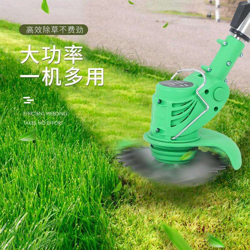家用可伸缩动割草机充式除IKT草机草坪打电电草家机锂电剪草机厂