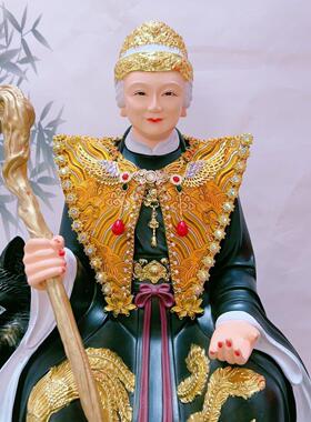 纯手工打造制作佛像神像披风披肩风冠霞披云肩多色12寸到19寸可定