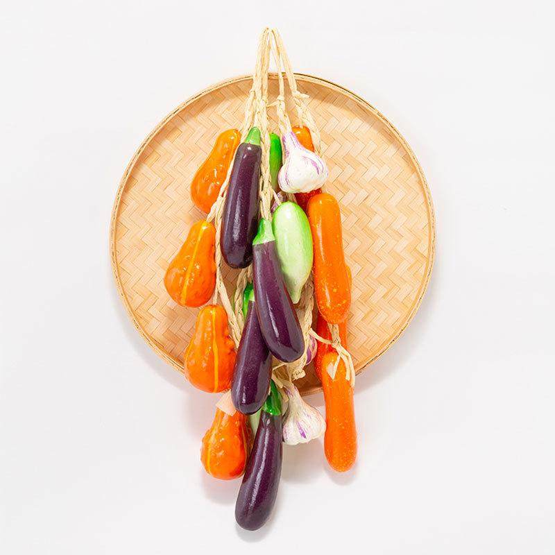 大红小辣椒串新年室内装饰中国结挂件布艺辣椒串挂饰元旦节庆用品