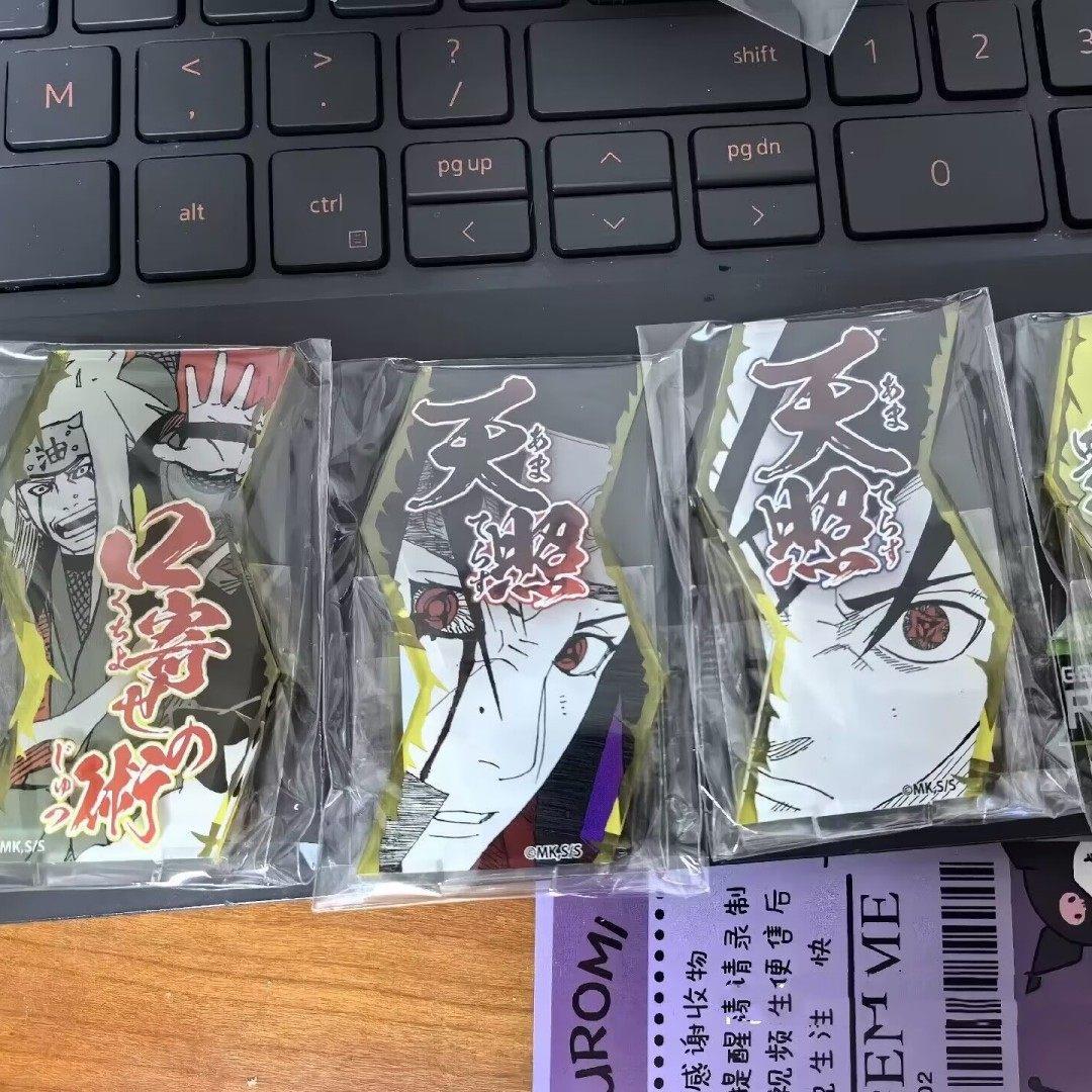 火影忍者自制25周年js原画展必杀技立牌周边佐助鸣人螺旋丸鼬