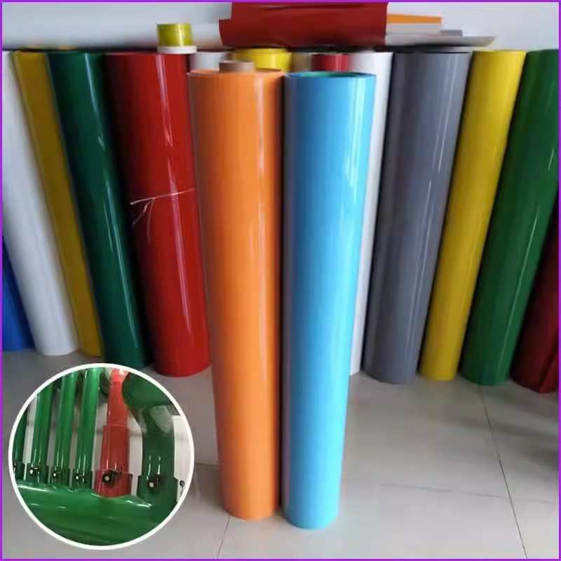 pvc保温彩壳管道外壳U-PVC弯头白色双面阻燃型暖通抗老化外护板