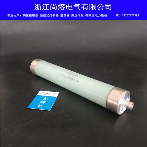 后备XRNT1-15.5KV/50A80A100A-50KA高压限流熔断器美变专用油浸式
