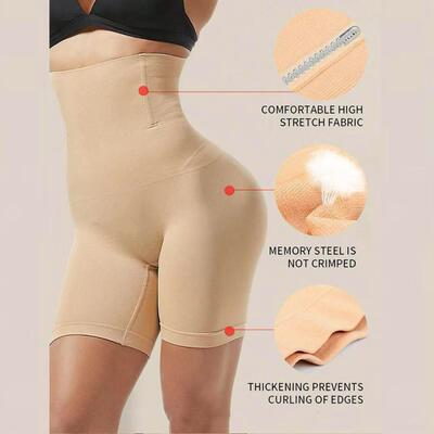 Tummy Control Shapewear Shorts Women Waisted Girdle Pants