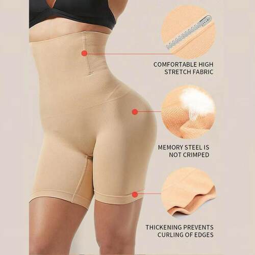 Tummy Control Shapewear Shorts Women Waisted Girdle Pants