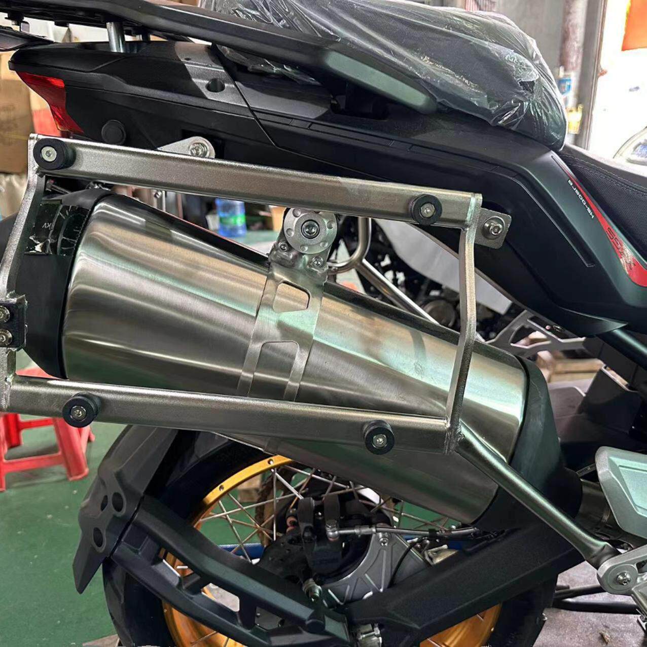 AYAY机车边箱适用倍力尼边架trk502/trk502x/702铝合金三箱支架