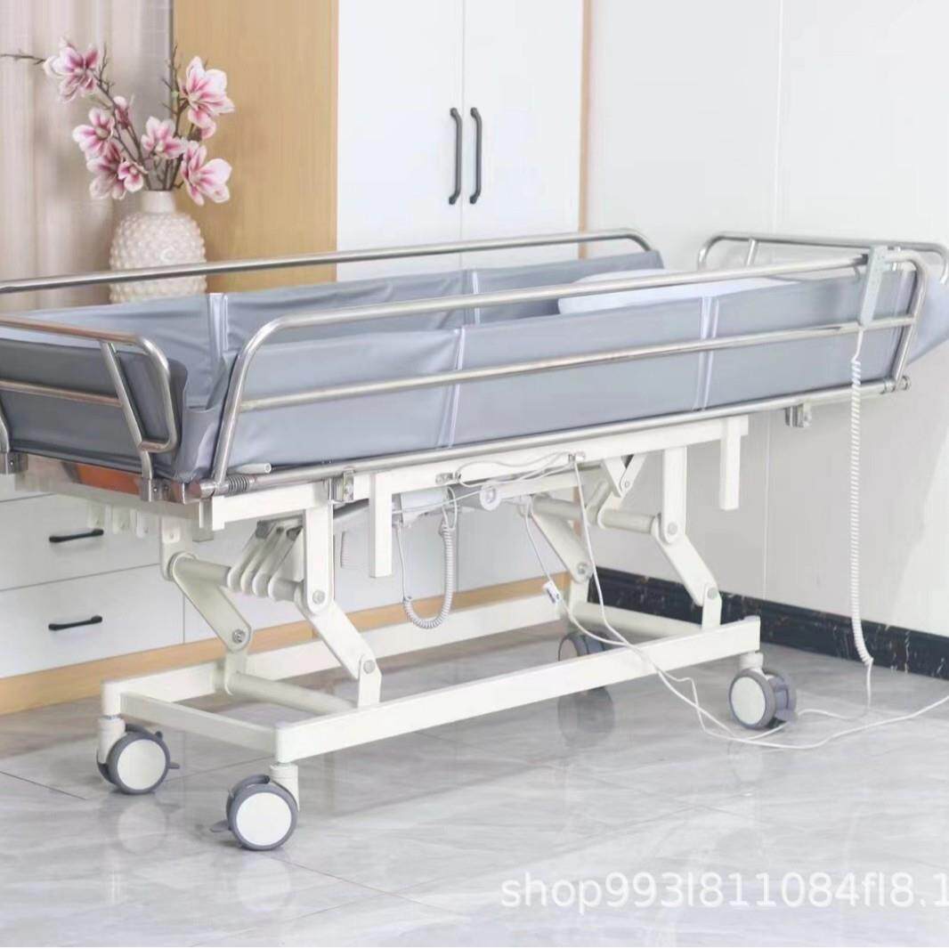 洗澡床家用手动升降助浴床不锈钢洗浴床助浴床老人护理电动沐浴床